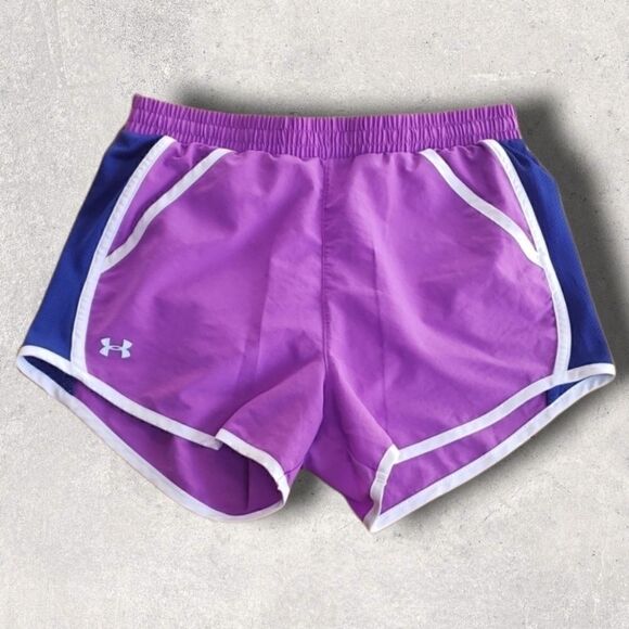 UNDER ARMOUR 2-IN-1 RUNNING SHORTS - Picture 1 of 5
